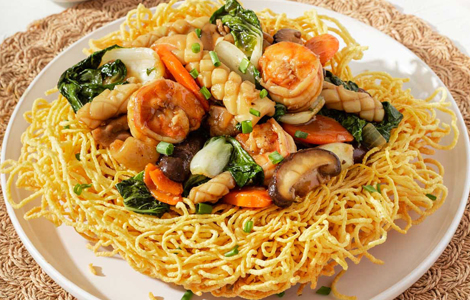 Crispy Noodle Dish